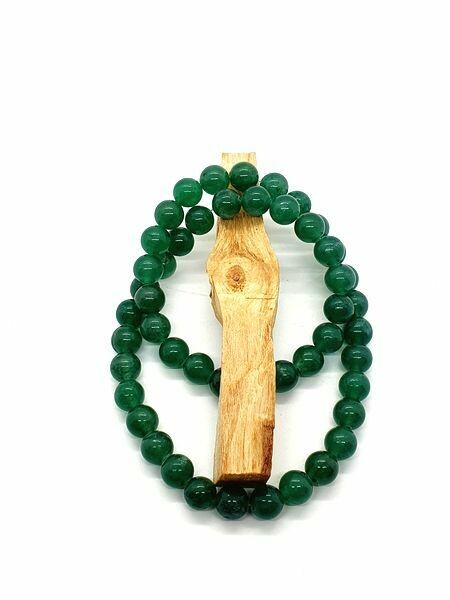 Aventurine verte, 8 mm - Rang