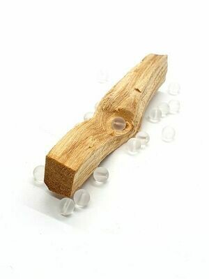 Cristal de roche mat, 6 mm - Perles