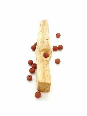 Jaspe rouge mat 6 mm - Perles