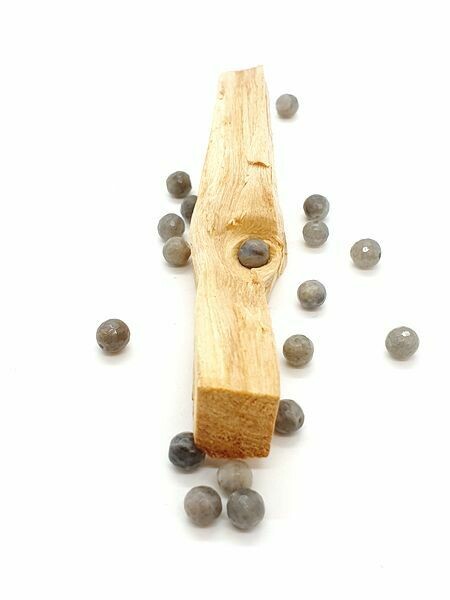 Labradorite  facettée 6 mm - Perles
