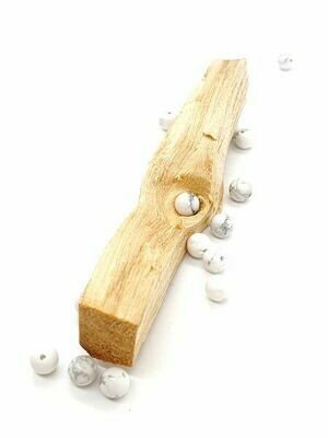 Magnésite 6 mm - Perles