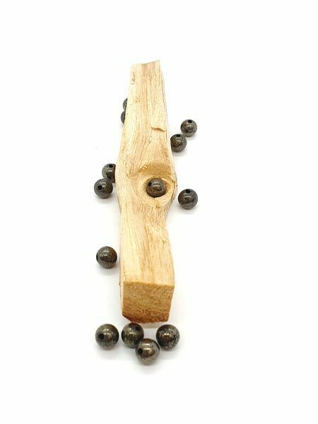 Pyrite 6 mm - Perles