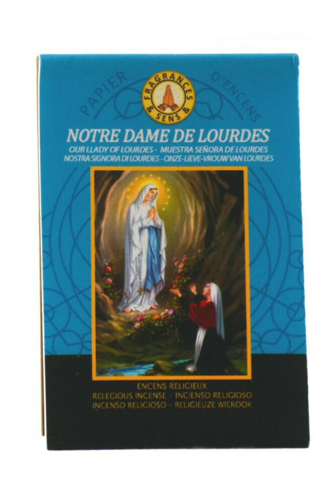 Papier d'Arménie Triple - Notre Dame de Lourdes
