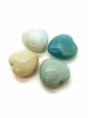 Mini coeur en Amazonite