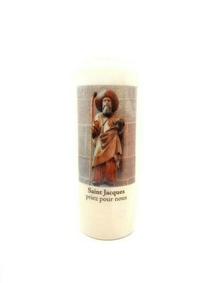 Bougie Neuvaine Saint Jacques
