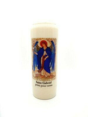 Bougie Neuvaine Saint Gabriel