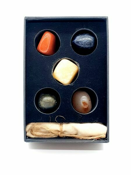 Coffret Set de pierres Vitalité et motivation