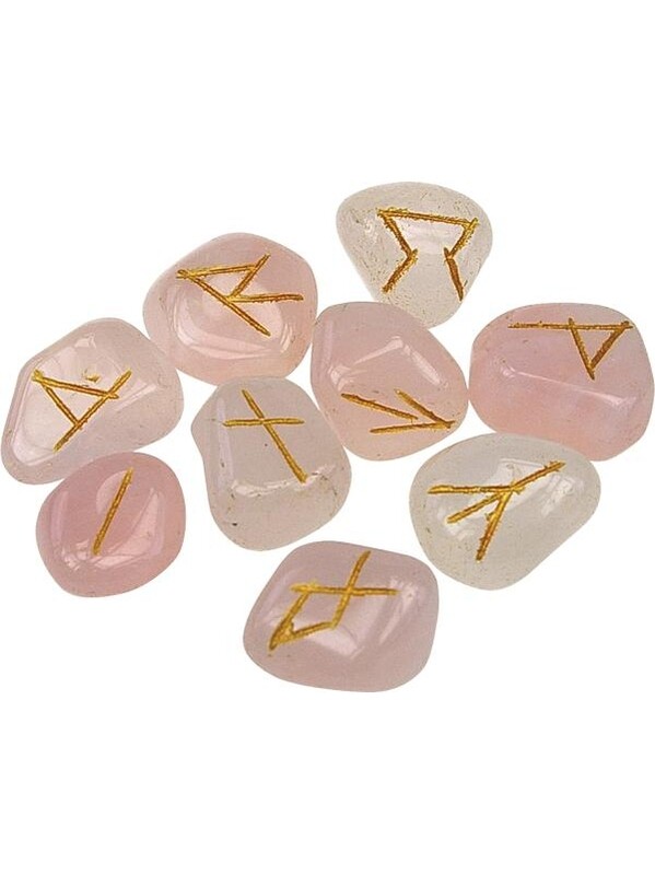 Set de runes Quartz rose