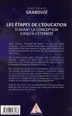 Les étapes de l'éducation