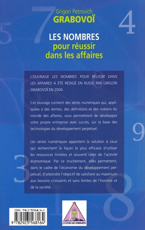 Les nombres pour réussir dans les affaires