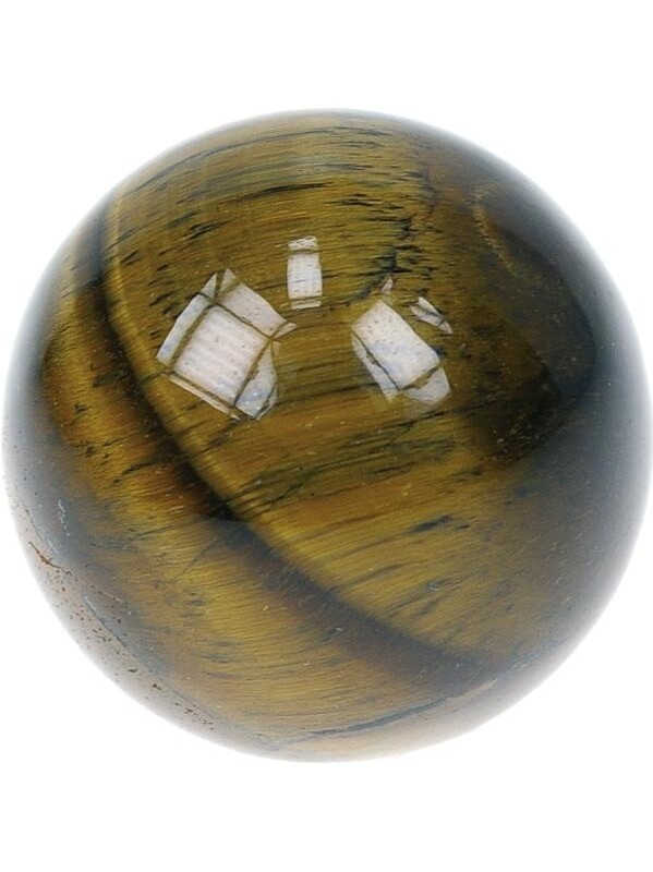 Sphère oeil de Tigre - Pièce de 40 mm