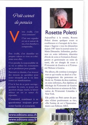 Petit carnet de pensées vivre éveille