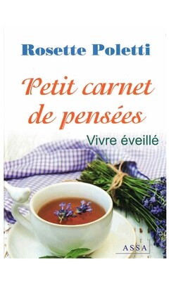 Petit carnet de pensées vivre éveille
