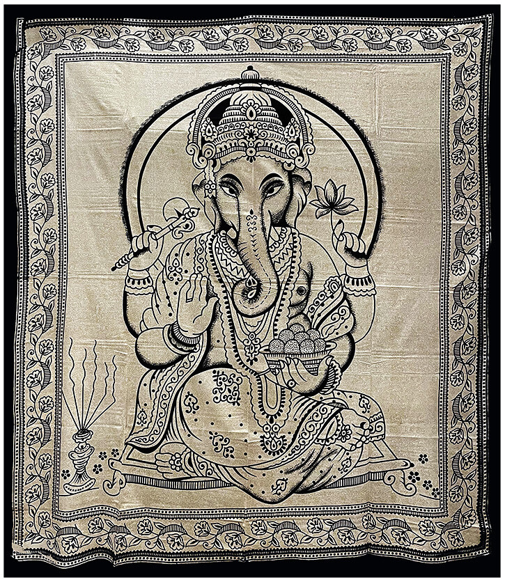 Tenture Ganesh 205 x 140 cm