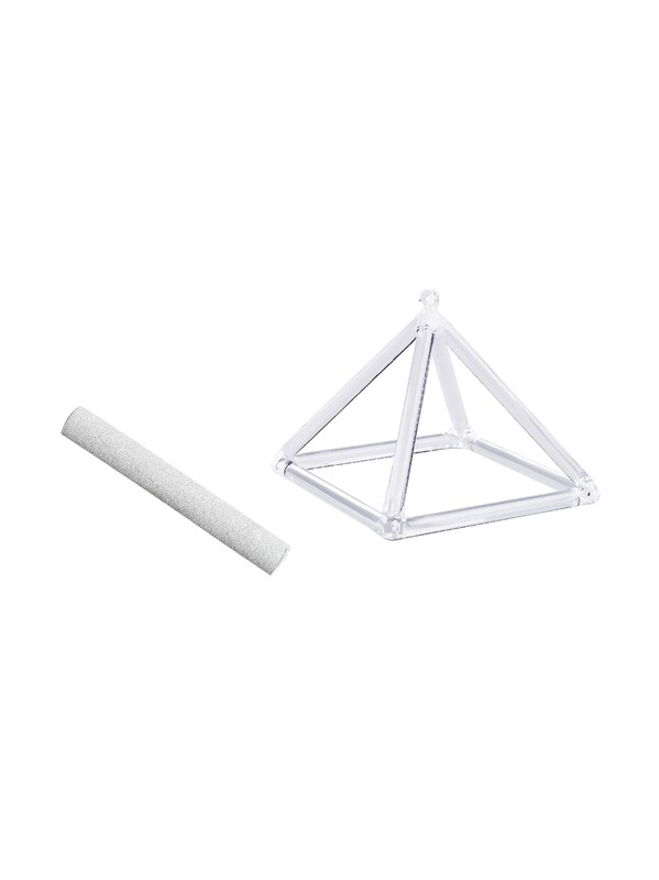 Pyramide chantante en Cristal 10 cm