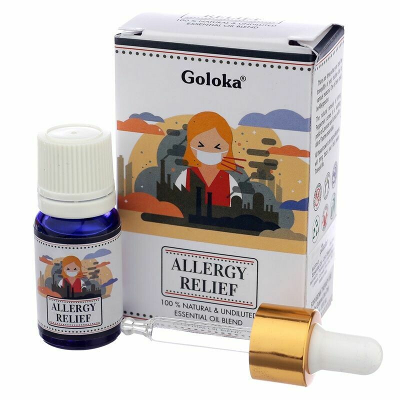 Mélange d'Huile Goloka - Soulagement des Allergies