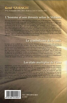 L'homme et son devenir selon le Vedânta
