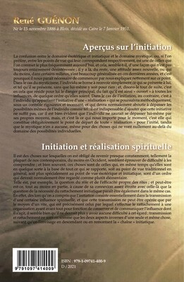 Aperçus sur l'initiation