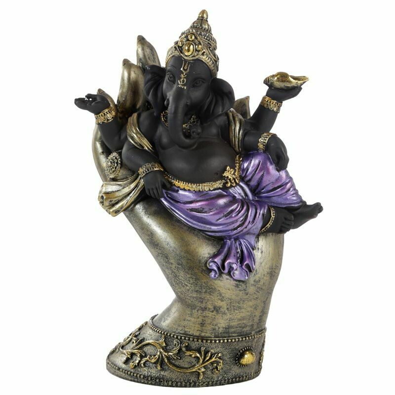Figurine Ganesh - Allongé sur Main