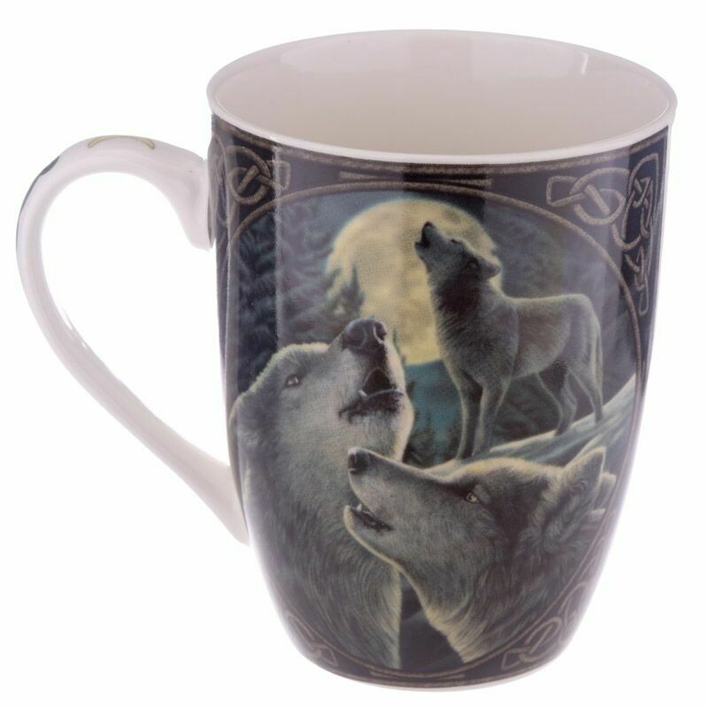 Mug en porcelaine Lisa Parker - chant du Loup