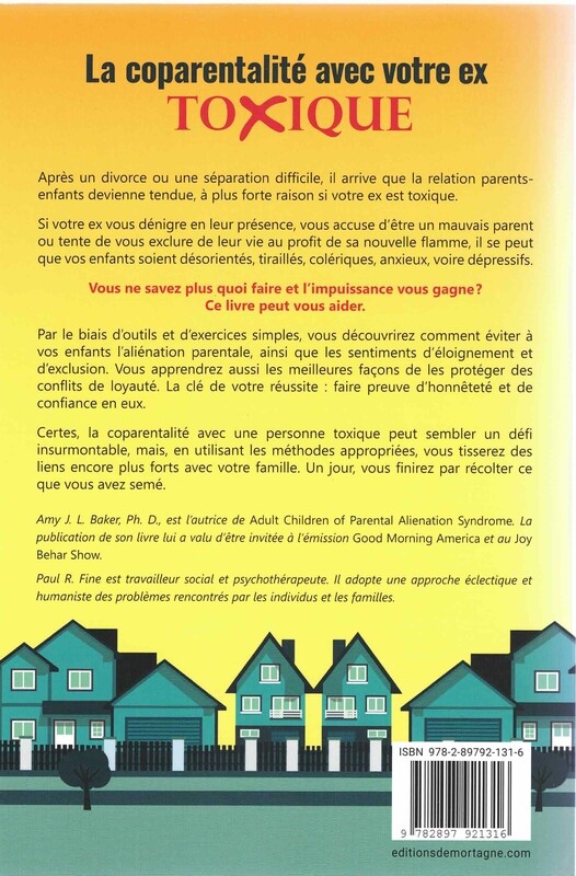 La coparentalité avec votre ex Toxique