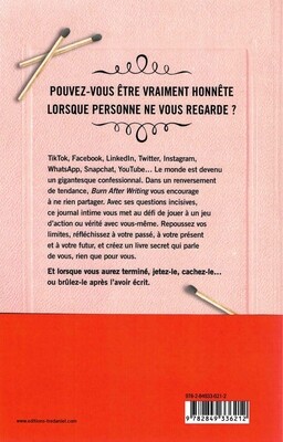 Burn After Writing Rose