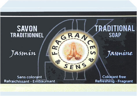 Savon fragrances &amp; sens jasmin 100g