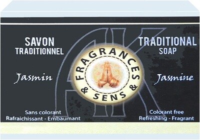 Savon fragrances &amp; sens jasmin 100g