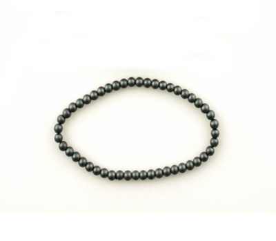 Bracelet Hématite, 4.5mm, mat