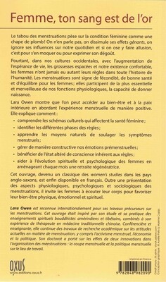 Femme, ton sang est de l'or