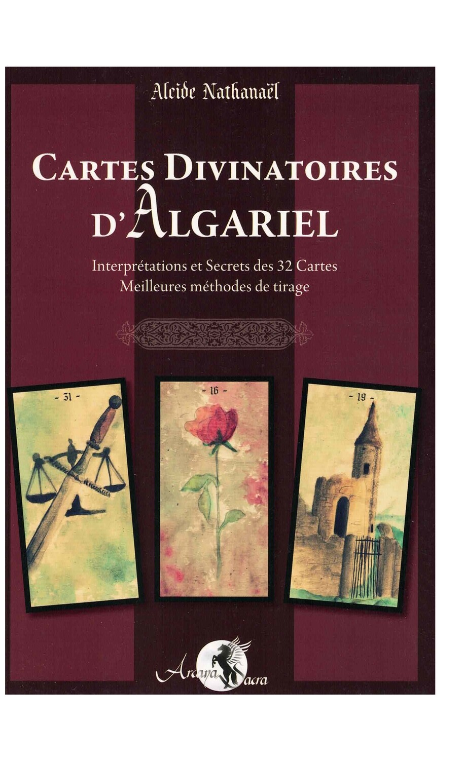 Livre les cartes divinatoires d'Algariel