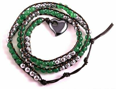 Bracelet Aventurine et aimant