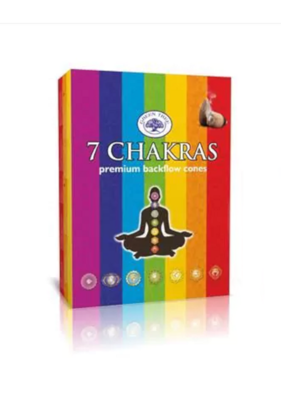 Encens à reflux 7 chakras - Green Tree