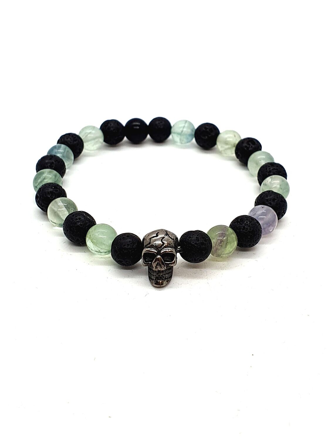 Bracelet Fluorite, 8 mm