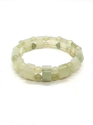 Bracelet Jade de Chine, 1,5 cm de large