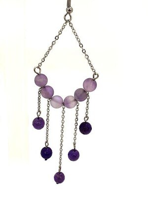 Boucles d'oreilles Améthyste