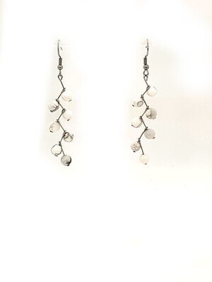 Boucles d&#39;oreilles magnésite, 6 mm