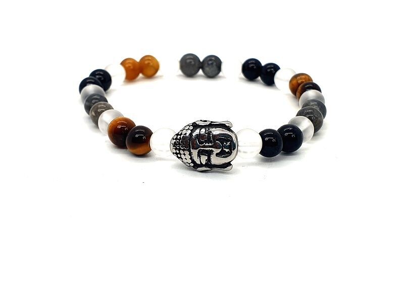 Bracelet Protection Bouddha, 6 mm