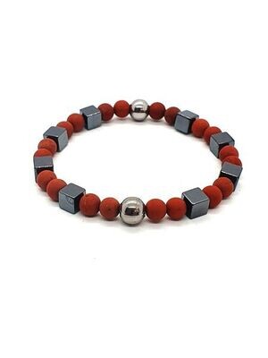 Bracelet vitalité, énergie et dynamisme, 6 mm