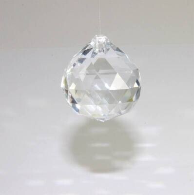 Cristal de Soleil - Boule facettée 3 cm