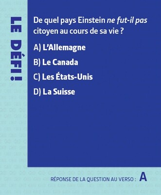 3 minutes pour tester et enrichir sa culture générale