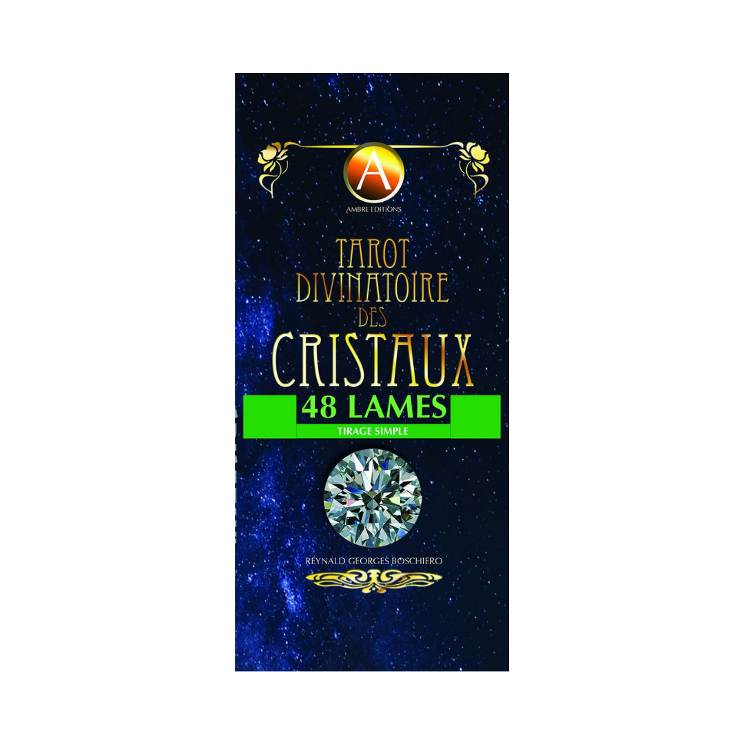 Tarot divinatoire des cristaux 48 lames