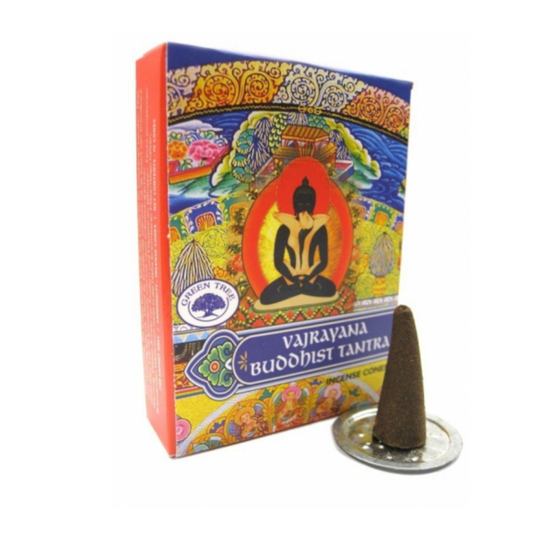 Encens en cônes, Vajrayana Tantra Bouddhiste - Green Tree