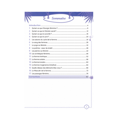 Cahier Spiritual'été - féminin sacré 2021