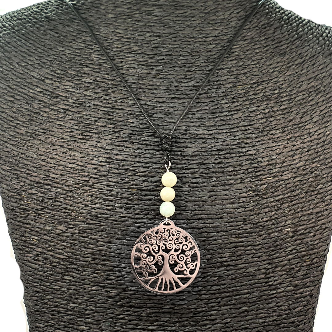 Collier Arbre de vie - Amazonite