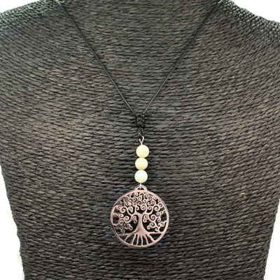Collier Arbre de vie - Amazonite
