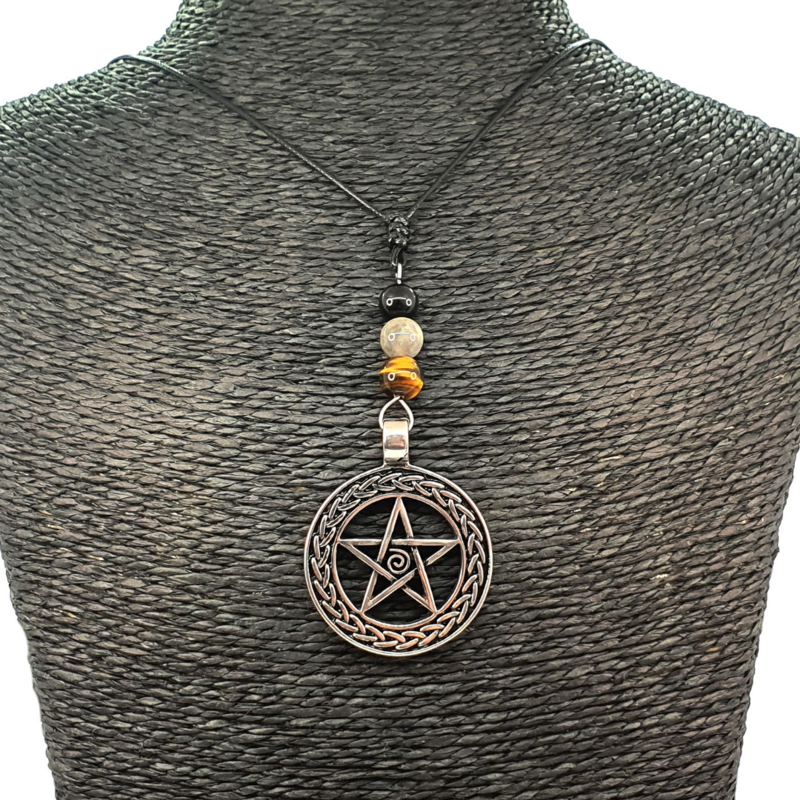 Collier &quot;Triple protection&quot; - Pentacle