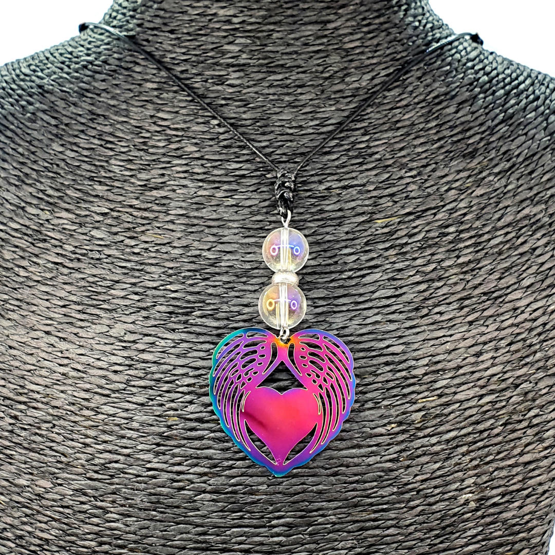 Collier Coeur Ailé - Angel Aura
