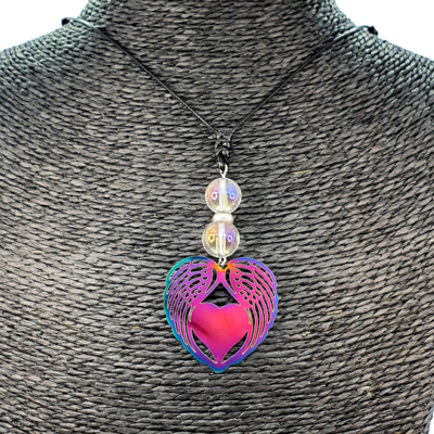 Collier Coeur Ailé - Angel Aura