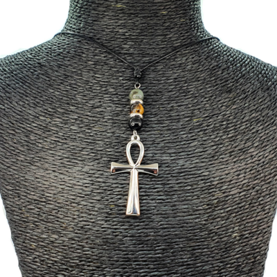 Collier &quot;Triple protection&quot; - Ankh